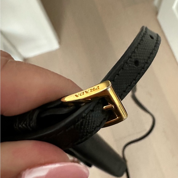 Prada Black Saffiano Bow crossbody - Picture 13 of 15